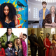 Clockwise from top left: Siempre Bruja: Always A Witch, Miracle Workers, Doom Patrol & The Umbrella Academy.